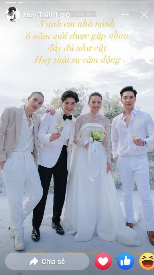 Huy Trần hiếm hoi khoe anh em ruột, dung mạo không phải vừa-1