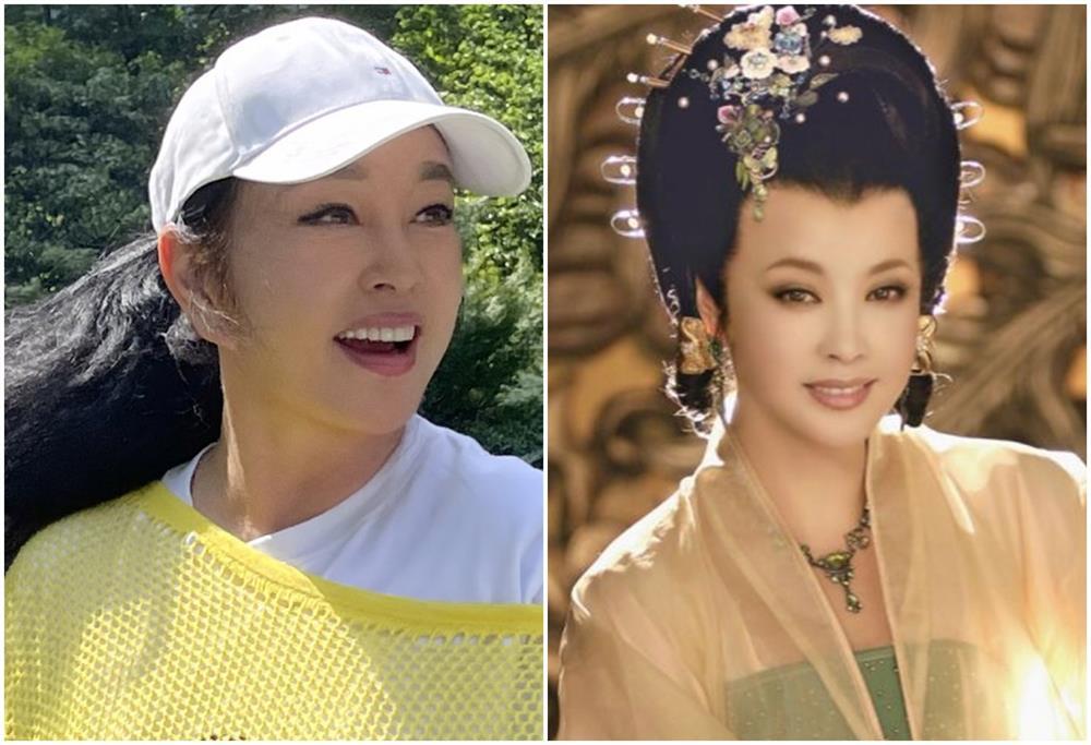 Liu Xiaoqing's beauty fades away, the audience can't recognize it-4