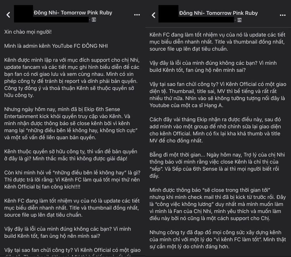 Êkip Đông Nhi bị tố giật kênh Youtube do một tay fan gây dựng-1