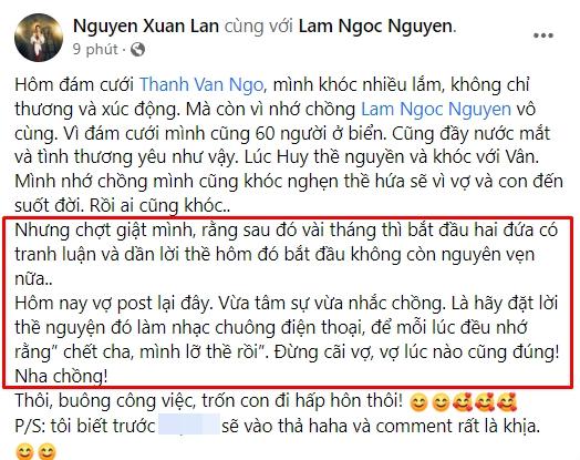 Xuân Lan nhắc chồng: Lời thề đám cưới không còn nguyên vẹn-4