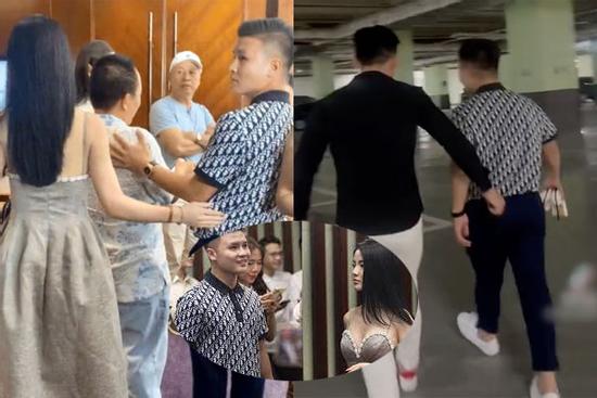 Quang Hải bị soi cưng như trứng bạn gái mới Chu Thanh Huyền