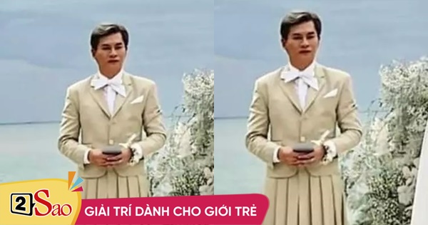 Nam Trung spoke out about the shocking dress at Ngo Thanh Van’s wedding
