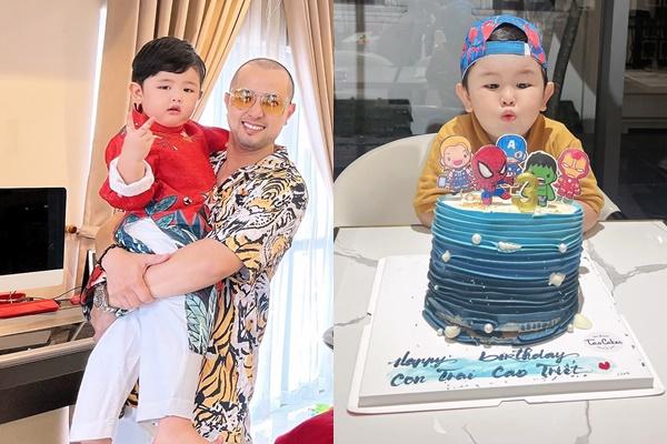 Only 3 years old, Bao Tran’s son has revealed his family’s standard