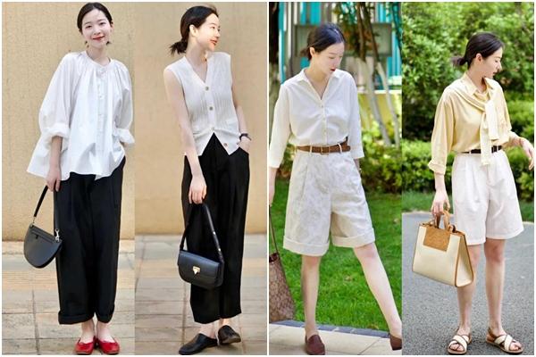 3 styles of high-waisted pants are in vogue, dress up elegantly