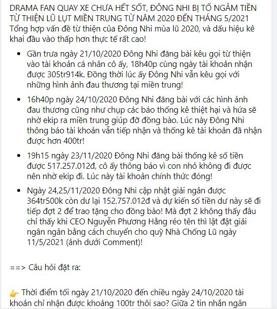 Đông Nhi sểnh 1 ly, đi 1 dặm, đối mặt liên hoàn PHỐT từ fan-11