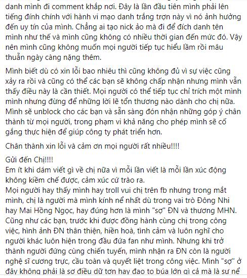 Trợ lý Đông Nhi vừa xin lỗi, netizen đáp lời: Thôi chị nghỉ đi-10