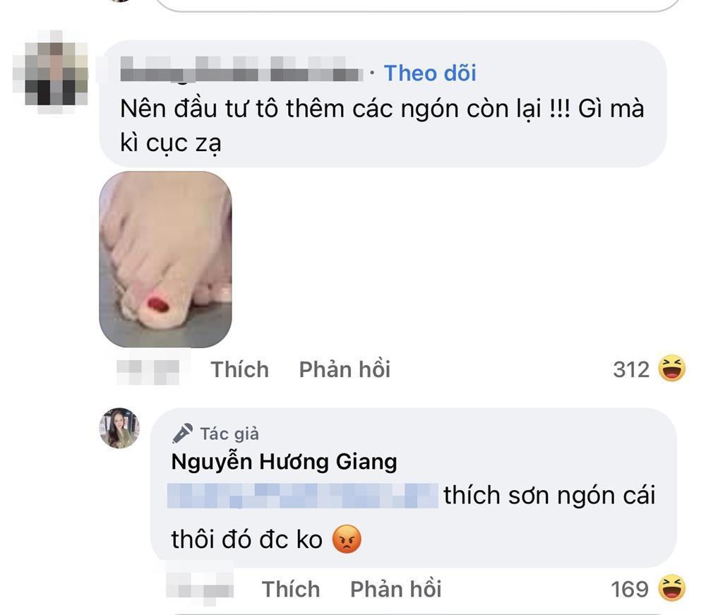 Khoe ngực căng đét, Hương Giang nhảy dựng vì bị soi chân-3