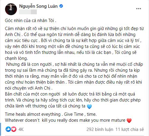 Song Luan was scolded on his face after his status defending Dong Nhi-9