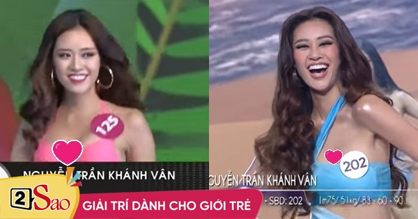 Miss Khanh Van’s height is a measure of each contest