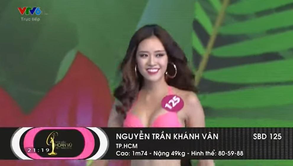 Hoa hậu Khánh Vân bị soi mỗi cuộc thi một chiều cao-3