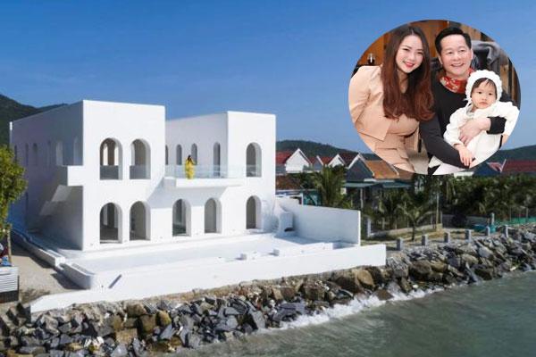 Phan Nhu Thao shows off a million-dollar mansion, people are stunned because it’s like a castle