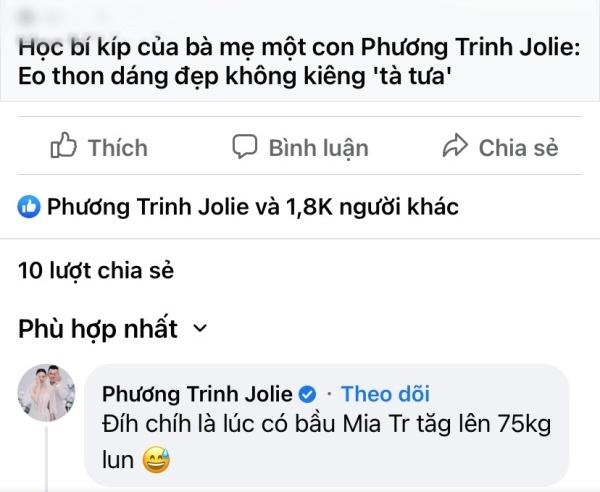 Phương Trinh Jolie từng vọt lên 75kg khi mang thai con đầu lòng-3