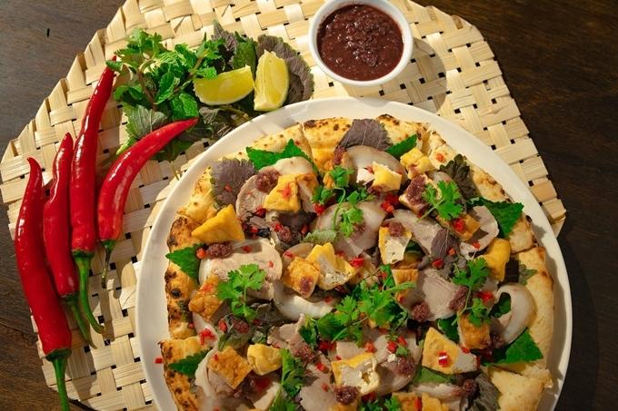 Pizza bún đậu mắm tôm gây tranh cãi trong giới ẩm thực Sài Gòn-1