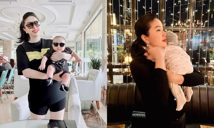 Cặp đôi vừa chào đón con trai đầu lòng sau 2 năm kết hôn. Không còn tất bật lịch trình đi hát, đi diễn, giờ đây Bảo Thy tận hưởng hôn nhân hạnh phúc, đủ đầy bên gia đình nhỏ.