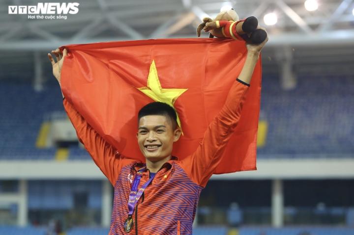 Cú nhảy giành HCV SEA Games 31 vẫn chưa phải thành tích tốt nhất của Nguyễn Tiến Trọng.