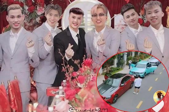 Đạt Villa làm đám cưới, mang theo dàn siêu xe rước dâu?