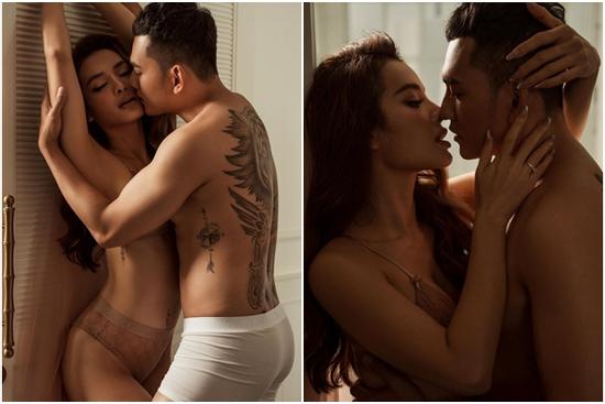 Phương Trinh Jolie và chồng trẻ tung bộ ảnh nội y 18+