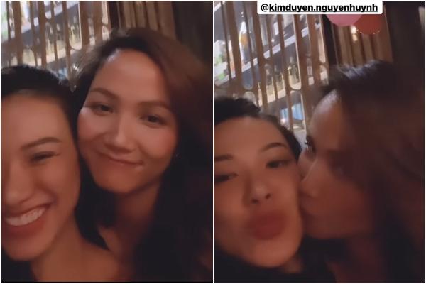 HHen Niê khóa môi đàn chị Á hậu cực bạo tại tiệc sinh nhật-5