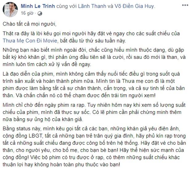 Muôn kiểu phản ứng của sao Việt khi phim ế khách: từ khóc lóc đến viết tâm thư kêu cứu-5
