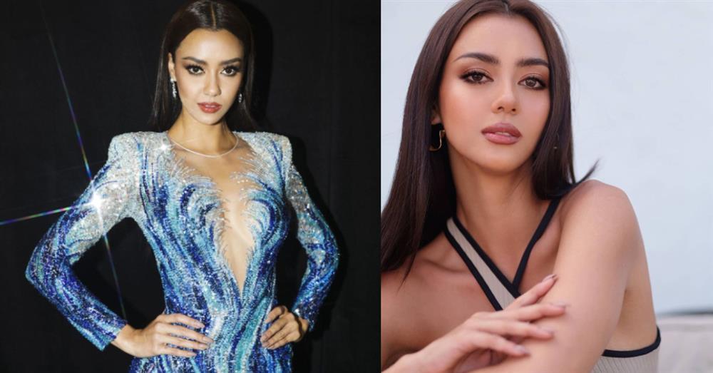Lương Thùy Linh bị nghi mặc váy nhái Miss Universe Thái Lan-3