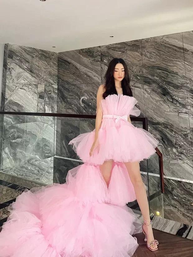 Lương Thùy Linh bị nghi mặc váy nhái Miss Universe Thái Lan-6