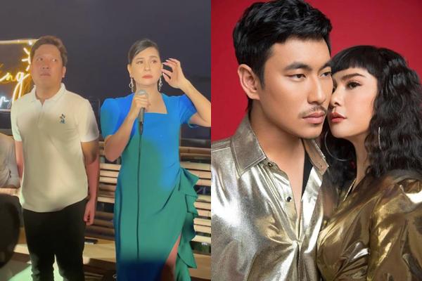 Truong Giang expressed his attitude when Cat Phuong sang lovelorn music