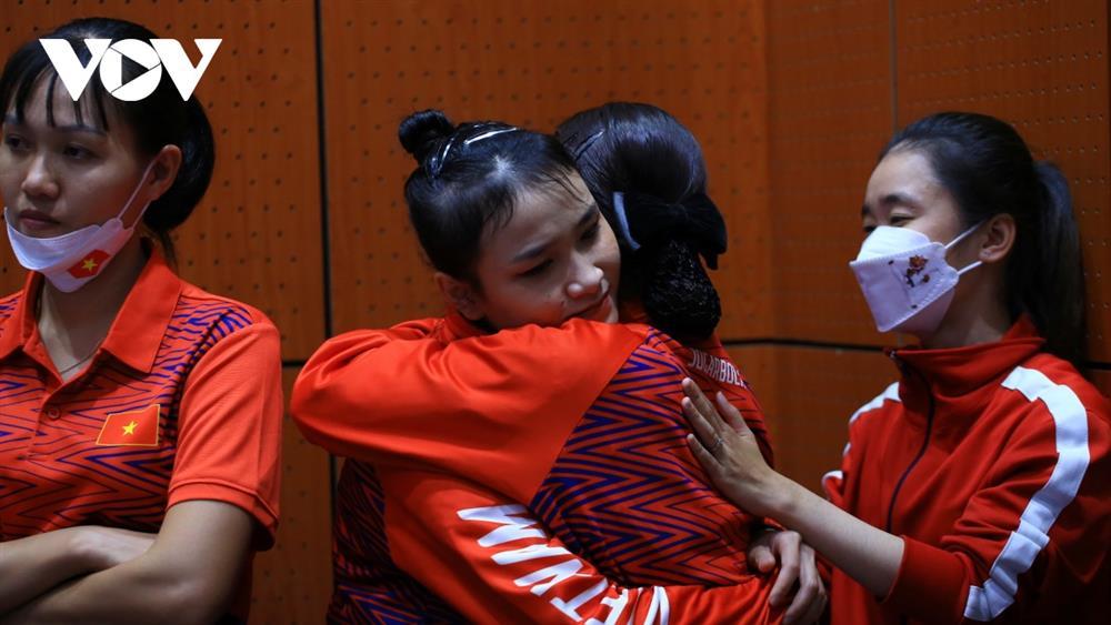 Nữ VĐV Taekwondo Việt Nam ngấn lệ khi tuột HCV-7