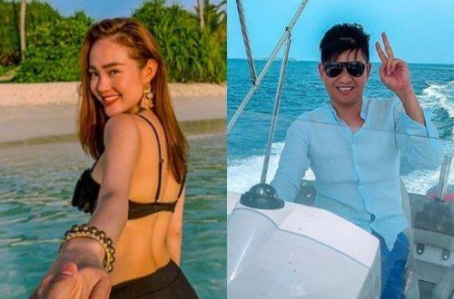 Minh Hằng được chồng sắp cưới bế vác để chụp ảnh cưới-6