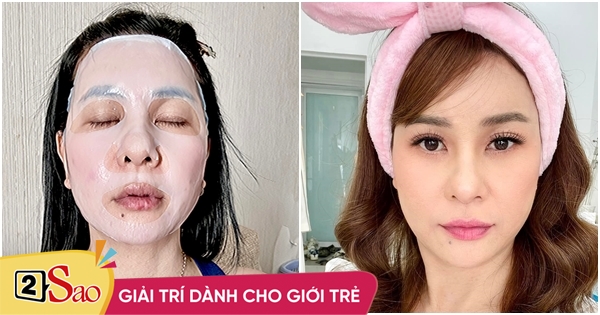 After parting with Kieu Minh Tuan, Cat Phuong showed a bare face