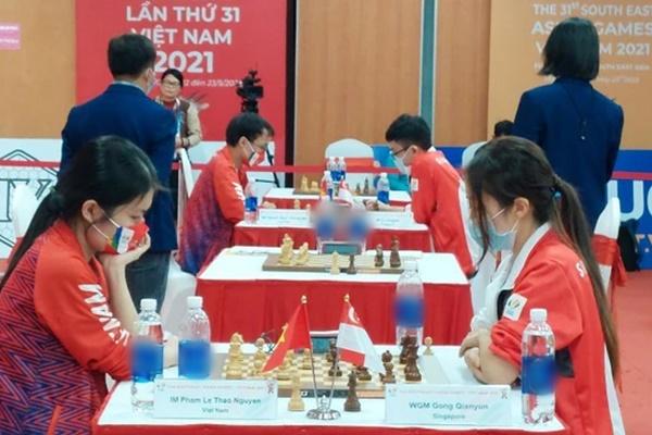 Cặp vợ chồng đầu tiên thể thao Việt Nam đi vào lịch sử SEA Games-1