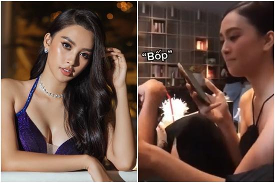 Hoa hậu Tiểu Vy 'tác động vật lý' thợ make up