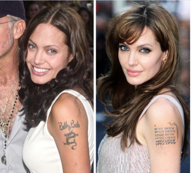 Những người nổi tiếng hối hận về hình xăm của mình-1