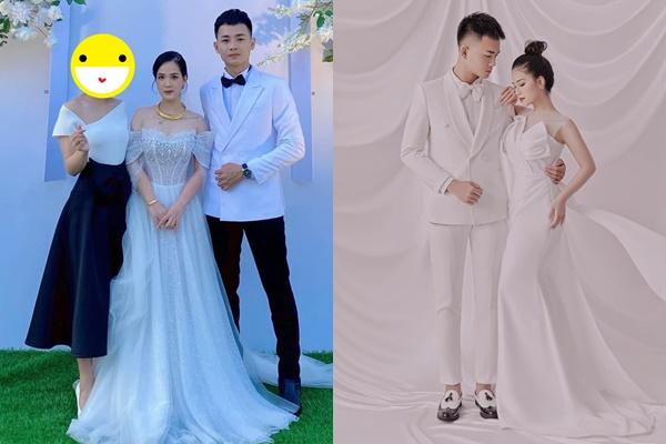 Quang Hai's ex-boyfriend shows his face clearly in the engagement ceremony-2