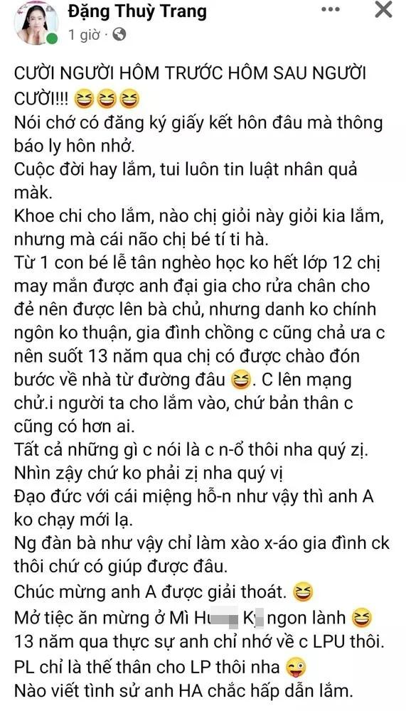 Chị gái Đặng Thu Thảo bóc P.L: Vợ bé mưu mô, lấy tài sản đâu dễ-2