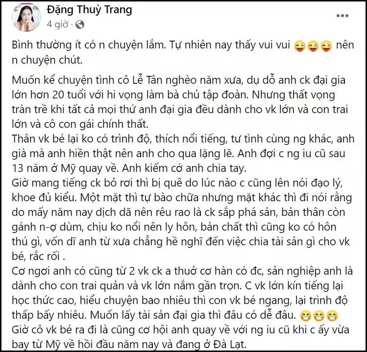 Phương Lê chửi chị em Đặng Thu Thảo dơ hèn, dọa bẻ răng?-3