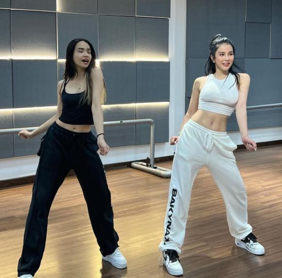 Lâu ngày mới tập nhảy, Diệp Lâm Anh gây nghiện với cơ bụng săn chắc-5