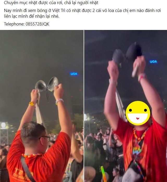 Tìm chủ nhân đánh rơi áo lót khi đi cổ vũ U23 Việt Nam-2