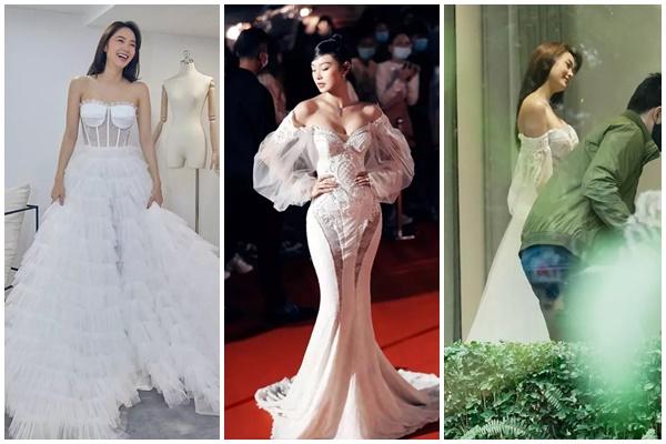 Minh Hằng diện đầm cut-out vòng 1 gợi cảm trong tiệc độc thân-5