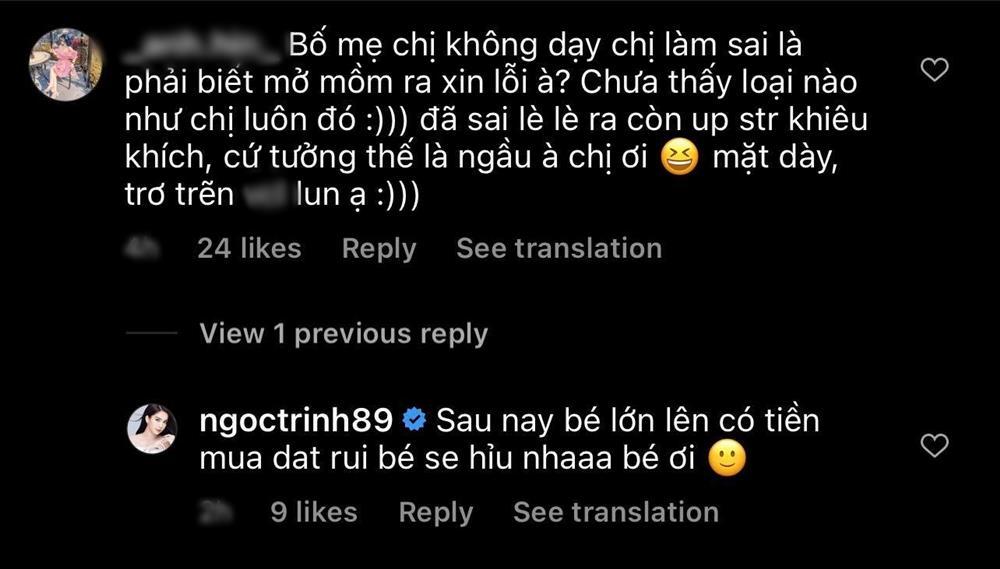 Ngọc Trinh nhắc nhẹ: Khi nào có tiền mua đất sẽ hiểu-5