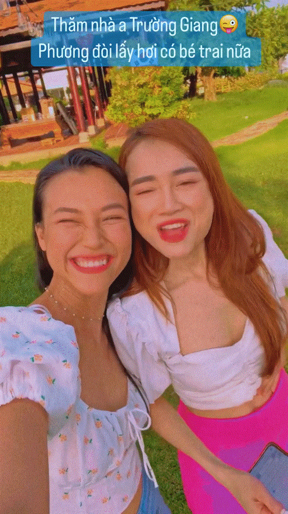 Hoàng Oanh chụp biệt thự nhà Trường Giang, để lộ bà chủ gầy rộc-2