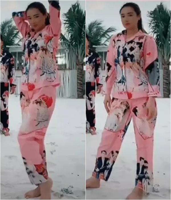 Nhã Phương khoe vòng 2 hằn múi như lực điền gây choáng-4