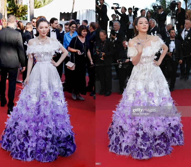 Ống kính quốc tế phơi bày nhan sắc thật Lý Nhã Kỳ tại Cannes-17