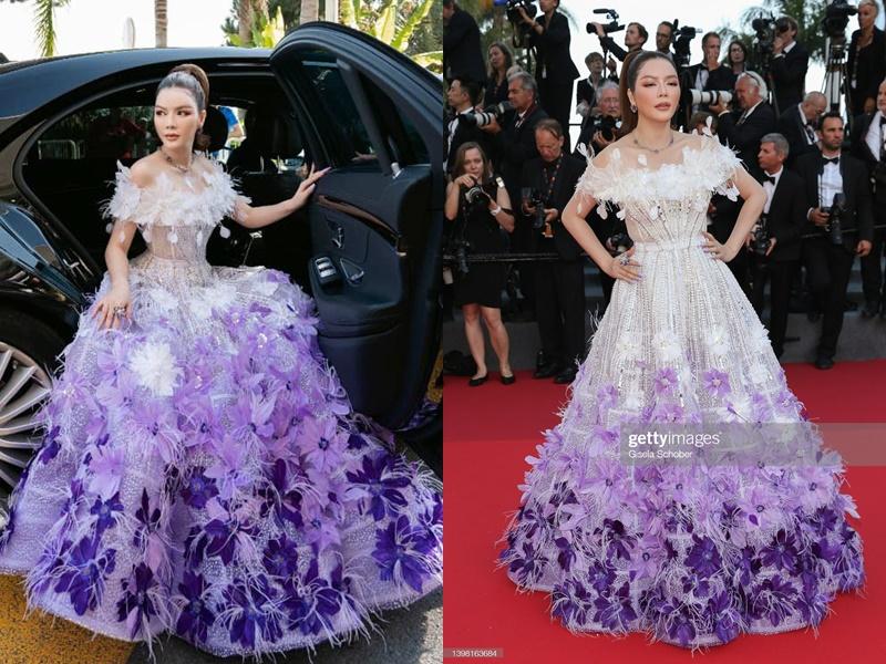 Ống kính quốc tế phơi bày nhan sắc thật Lý Nhã Kỳ tại Cannes-18