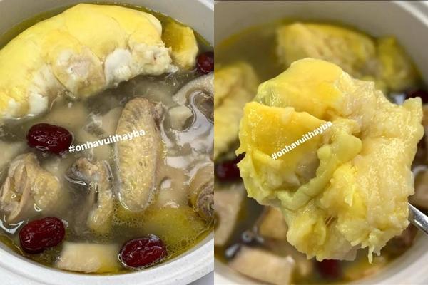 The strange durian soup caused controversy