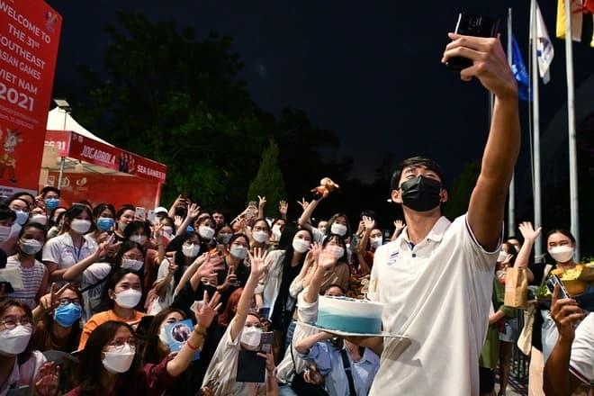 Nam diễn viên Thái Lan được tổ chức sinh nhật khi thi đấu tại SEA Games 31-2