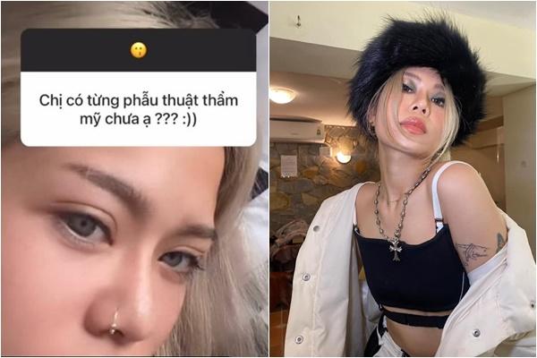 T Linh insists she doesn’t have plastic surgery?