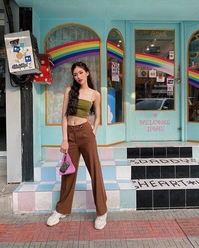 5 công thức mix đồ với quần cạp cao hack dáng chẳng cần photoshop-1