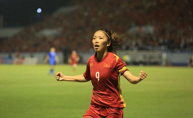 Portrait of Huynh Nhu, the only goal scorer for the Vietnamese women's team-1