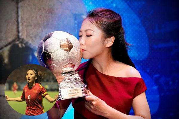 Portrait of Huynh Nhu, the only goal scorer for the Vietnamese women’s team