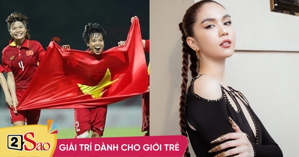 Ngoc Trinh responded when she was criticized for respecting men and women in the women’s soccer team